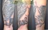 Sleeve in progress
